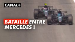 La bataille entre Russell et Antonelli lors du Grand Prix de Barcelone