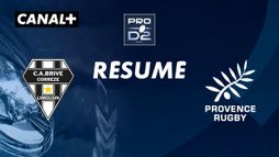 Le résumé de Brive / Provence Rugby