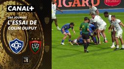 L'essai de Colin Dupuy contre Toulon