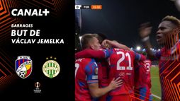 Le but de Václav Jemelka contre Ferencvaros Budapest (27')