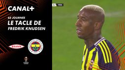 Le tacle de Fredrik Knudsen contre Fenerbahce (29')