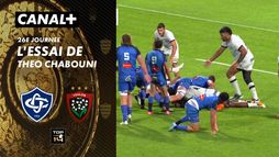 L'essai de Theo Chabouni contre Toulon