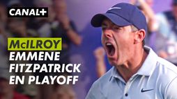 RORY McILROY est clutch et rentre l'eagle pour aller en playoff