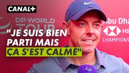 La réaction de Rory McIlroy qui finit 3e ex æquo