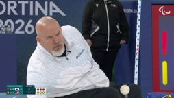 Curling fauteuil - Corée - États-Unis , double mixte