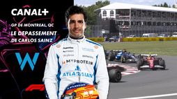 Le dépassement de Carlos Sainz au Grand Prix du Canada- 20e tour
