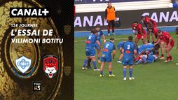 L'essai de Vilimoni Botitu contre Lyon