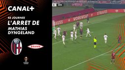 L'arrêt de Mathias Dyngeland contre Bologne (87')