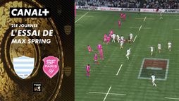 L'essai de Max Spring contre Paris