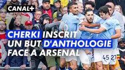 Le but magique de Cherki face à Arsenal