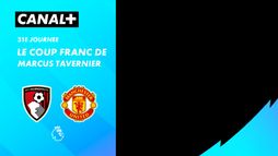 Le coup franc de Marcus Tavernier contre Man United (41')