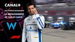 Le dépassement de Carlos Sainz au Grand Prix d'Émilie-Romagne- 42e tour