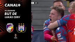 Le but de Lukás Cerv contre RSC Anderlecht (3')