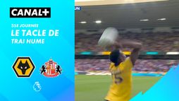 Le tacle de Trai Hume contre Wolverhampton (48')