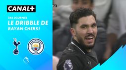 Le dribble de Rayan Cherki contre Tottenham Hotspur (23')