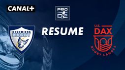 Le résumé de Colomiers / Dax