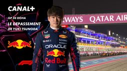 Le dépassement de Yuki Tsunoda au Le dépassement de Yuki Tsunoda au Sprint de Losail- 1e tour - 5e tour