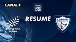 Le résumé de Provence Rugby / Colomiers