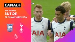 Le but de Brennan Johnson contre Ipswich (26')