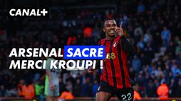 Buteur pour Bournemouth, le Français a participé au beau match nul des siens devant City. Un résultat qui sacre Arsenal champion d'Angleterre 