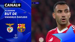 Le but de Vangelis Pavlidis contre Barcelone (30')