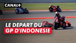 Départ du Grand Prix d'Indonésie