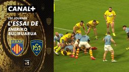 L'essai de Eneriko Buliruarua contre Clermont