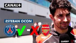 Le pronostic d'Esteban Ocon pour la finale PSG - Arsenal