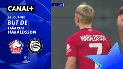 Le but de Hákon Haraldsson contre Sturm Graz (81')