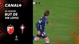 Le but de Fer López contre Etoile rouge de Belgrade (87')
