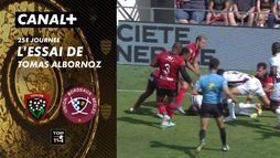L'essai de Tomas Albornoz contre Bordeaux-Bègles