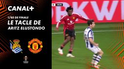 Le tacle de Aritz Elustondo contre Man. United (37')