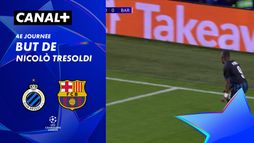 Le but de Nicolò Tresoldi contre Barcelone (6')