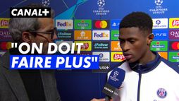 Nuno Mendes pas satisfait de la prestation des Parisiens