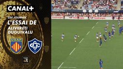 L'essai de Alivereti Duguivalu contre Castres