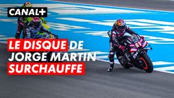 Les freins de Jorge Martin surchauffent lors du sprint à Jerez