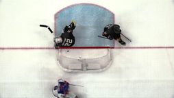 Para hockey sur glace - Allemagne - États-Unis , tour préliminaire