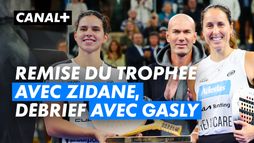Zinédine Zidane remet le trophée, Pierre Gasly analyse la finale