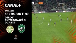 Le dribble de Deroy D'Encarnação Duarte contre Ferencvaros (44')