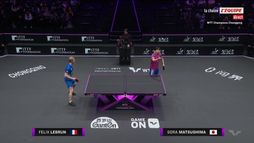 Demi-finale messieurs - Félix Lebrun - Sora Matsushima