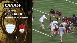 L'essai de Fabien Sanconnie contre Lyon