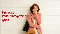 Bardzo romantyczny gest