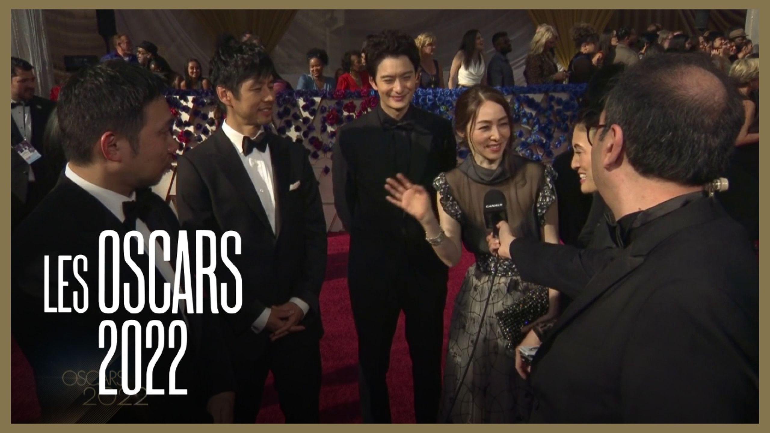 L’équipe de Drive My Car est sur le tapis rouge des Oscars 2022 en streaming direct et replay