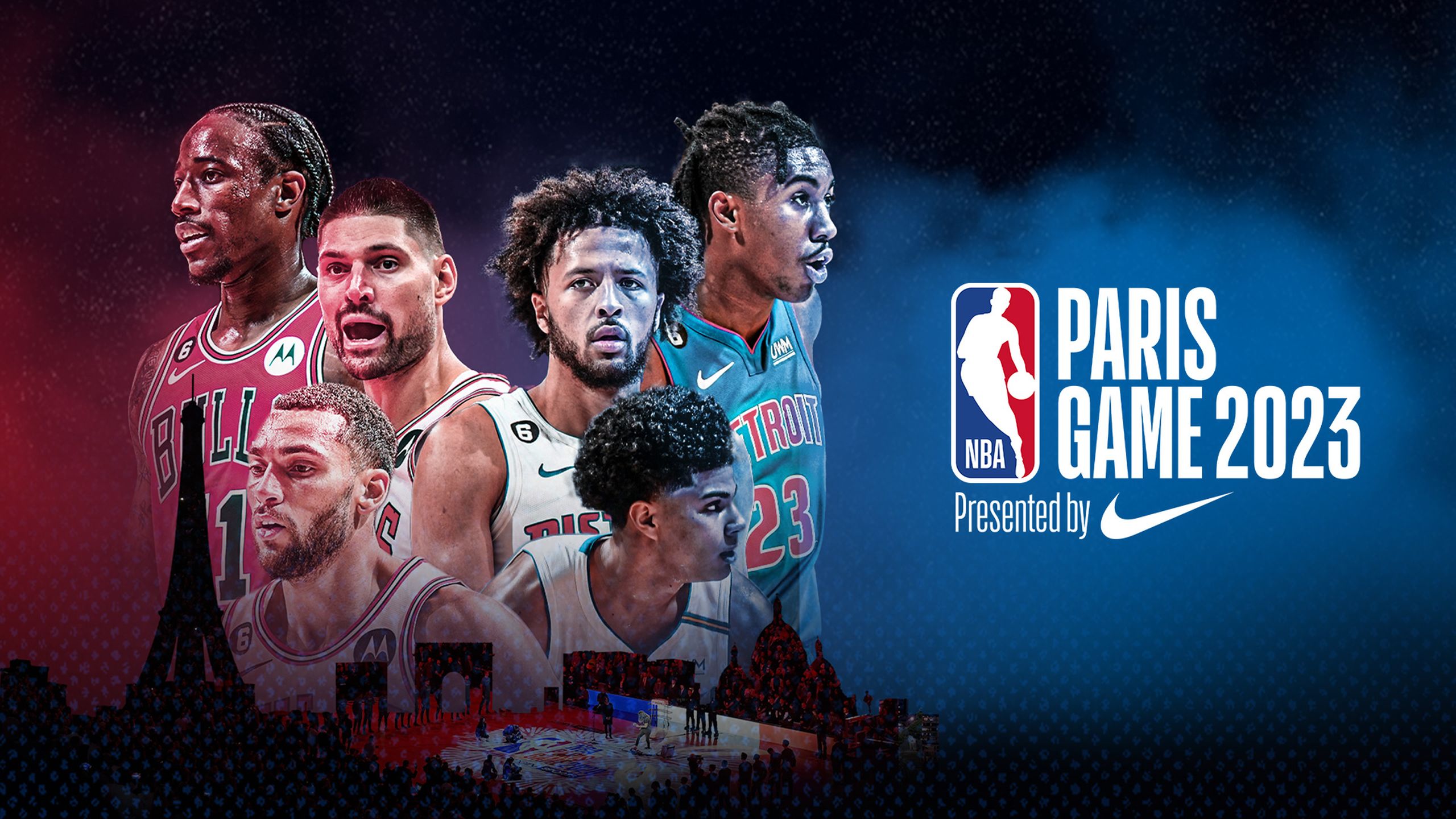 NBA Paris Game 2023 Pistons / Bulls en streaming direct et replay sur