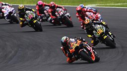 La course des Moto GP