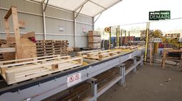Le Pin Maritime dans les Landes au service des palettes