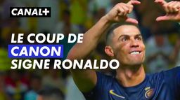 La feinte de frappe et le but de Ronaldo - Saudi Pro League 