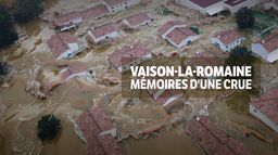 Vaison-la-Romaine, mémoire d'une crue