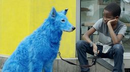 Chien bleu