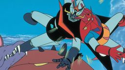 Goldorak, Getter Robot G et Great Mazinger contre le Dragosaure